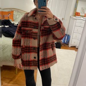Zara Plaid Jacket